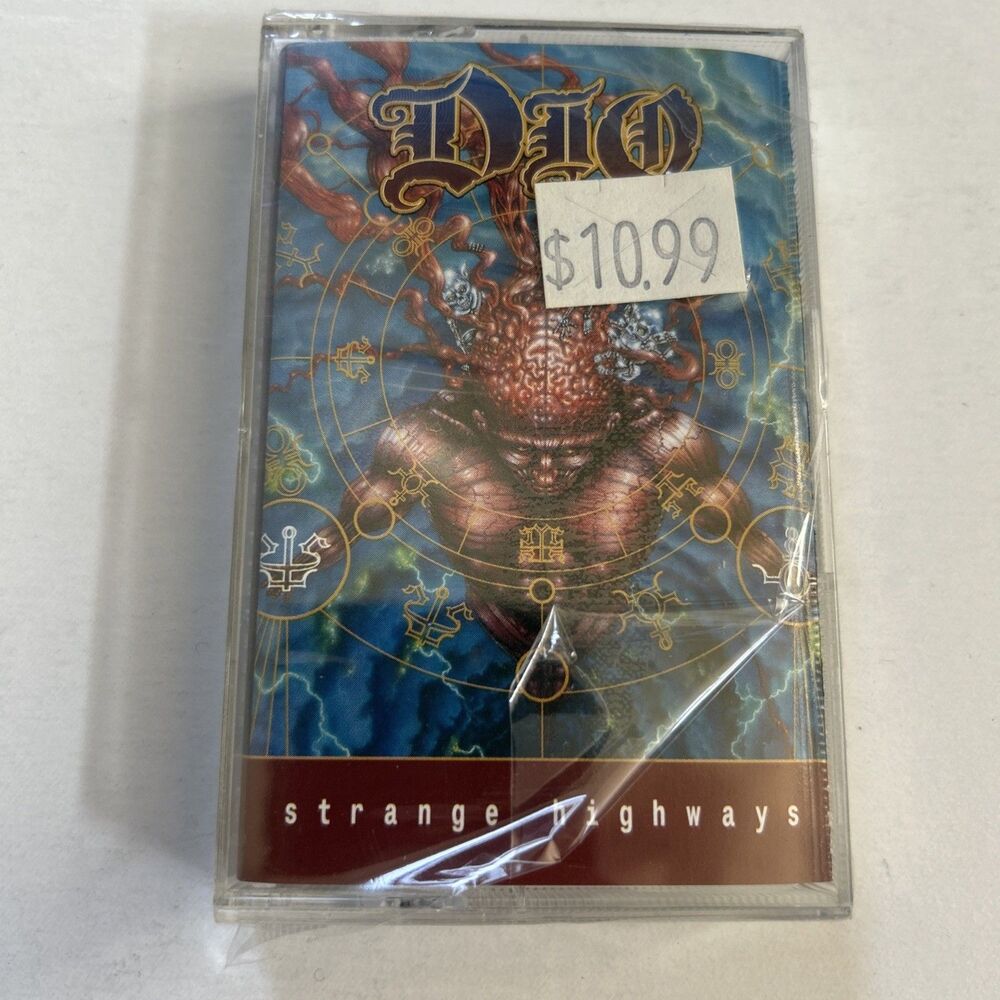 Dio Strange Highways Cassette Tape 1994 Vintage 90s Hard Rock Heavy Metal USA